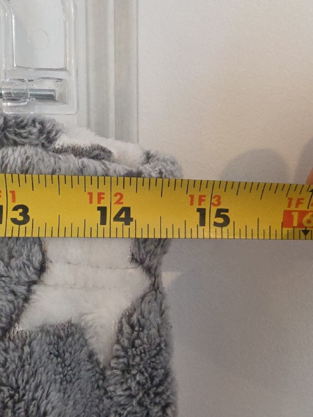 Source Unknown Gray and White Star Plush Pajama Pants - Picture 4 of 5